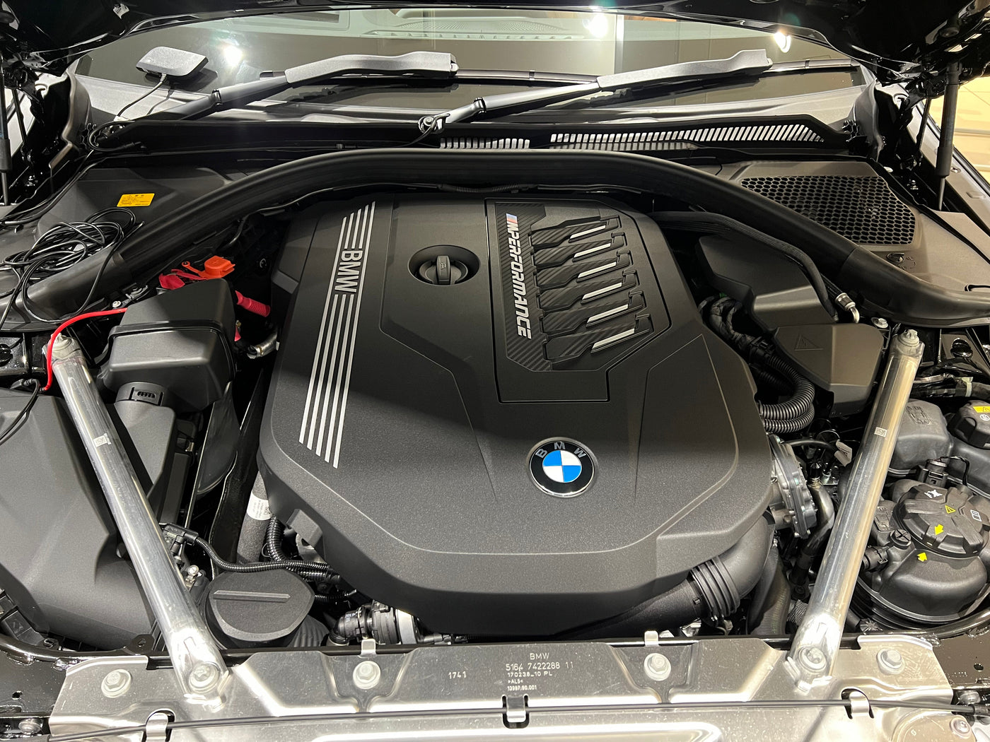 BMW B58 3.0L inline-six engine in a G26 M440i