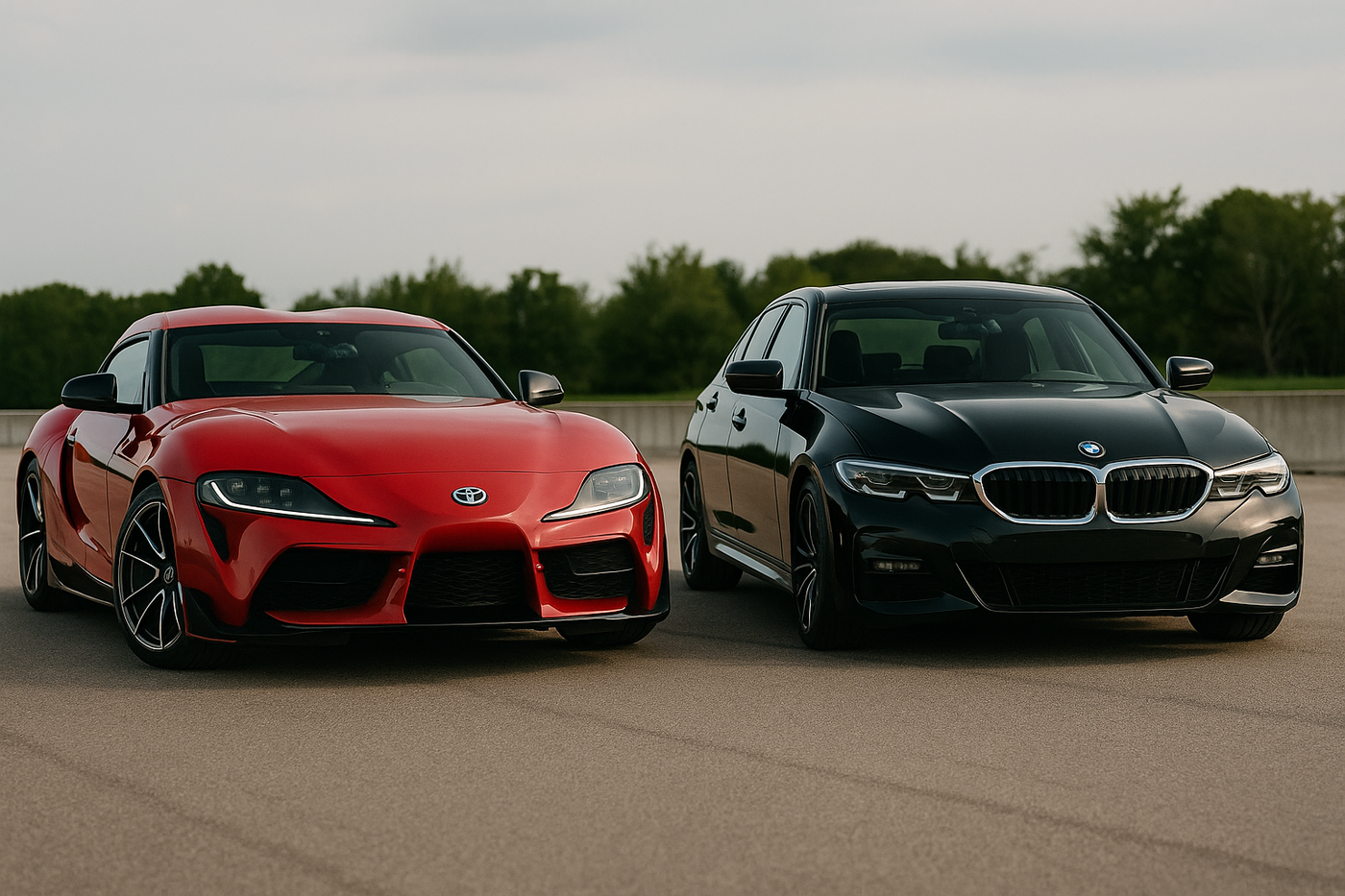 B48: Toyota A90 Supra 2.0 vs BMW G20 330i