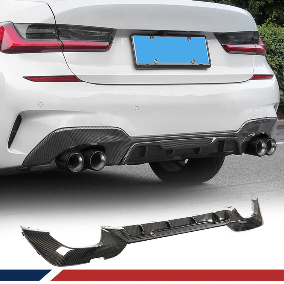 Carbon Fiber Rear Diffuser – BMW G20